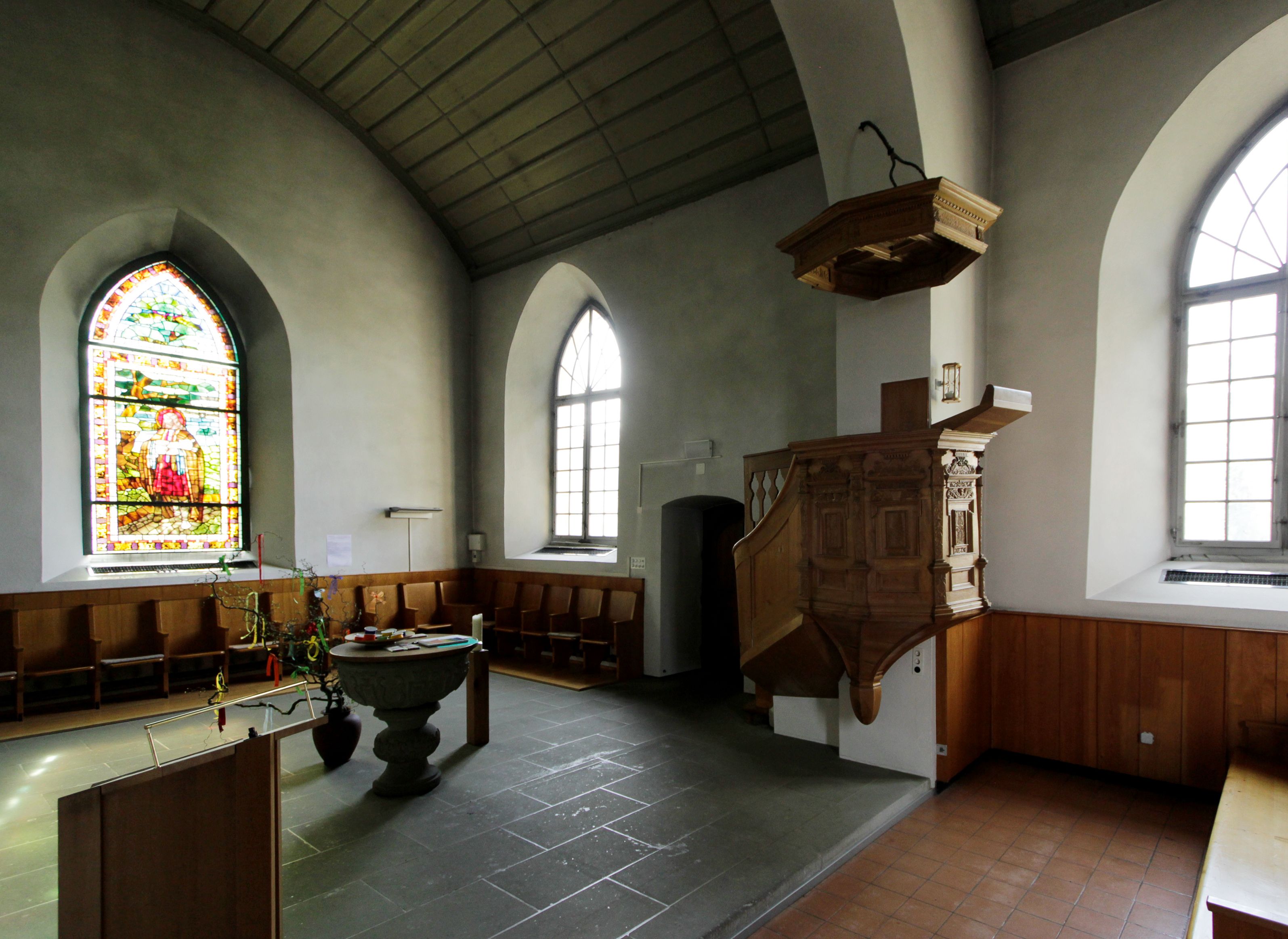 Kirchenvisite: Kirche Bürglen (Aegerten)